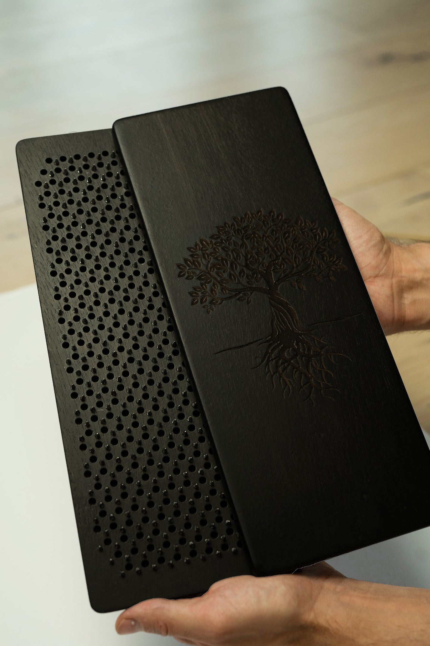 Handgefertigtes Sadhu Brett, Akupressur Sadhu Board aus Holz mit Kupfer- oder verzinkten NĂ€geln, Yogapraxis fĂŒr AnfĂ€nger 8mm, 10mm oder 12mm