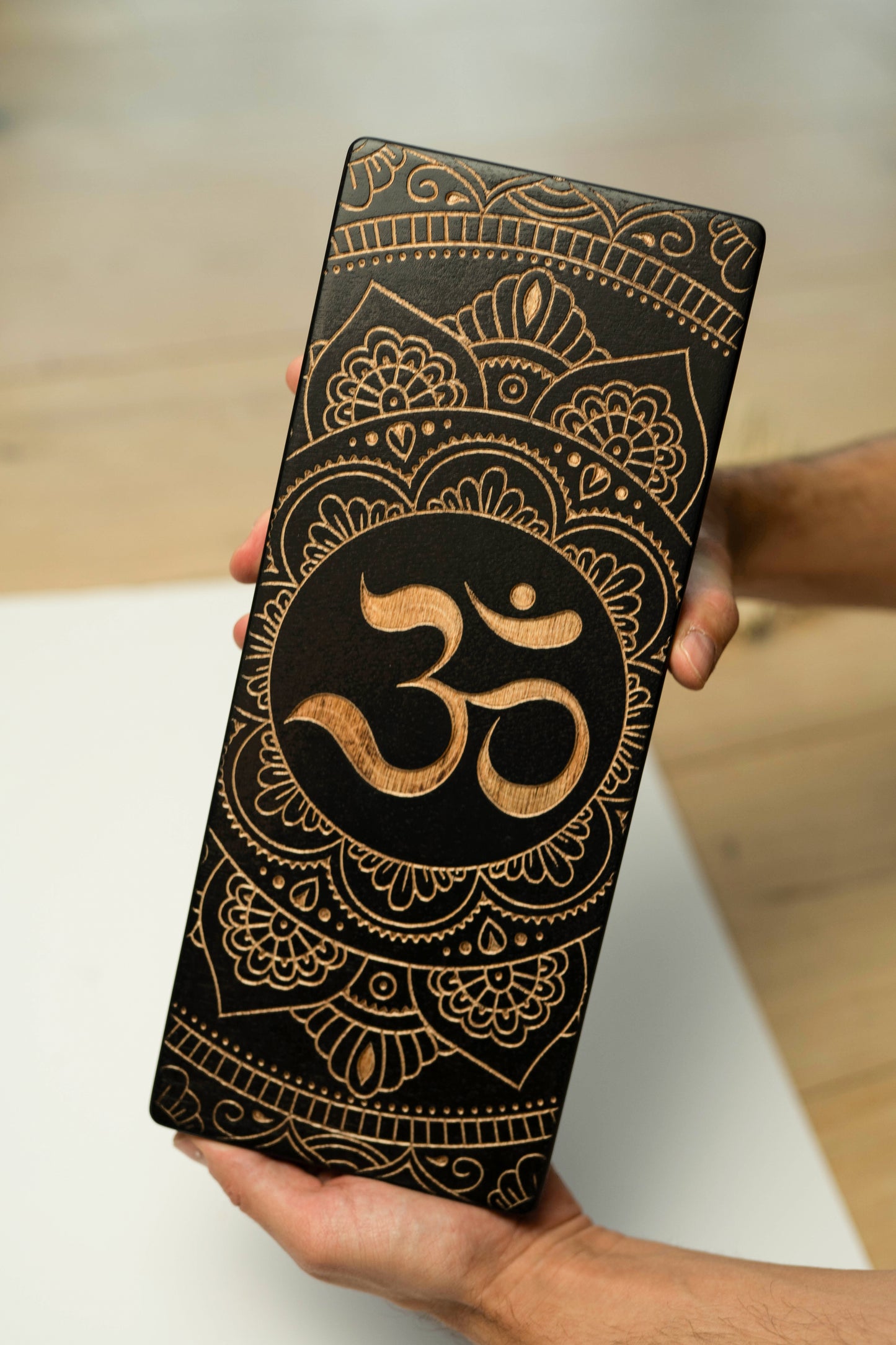 Handgefertigtes Sadhu Brett, Akupressur Sadhu Board aus Holz mit Kupfer- oder verzinkten NĂ€geln, Yogapraxis fĂŒr AnfĂ€nger 8mm, 10mm oder 12mm