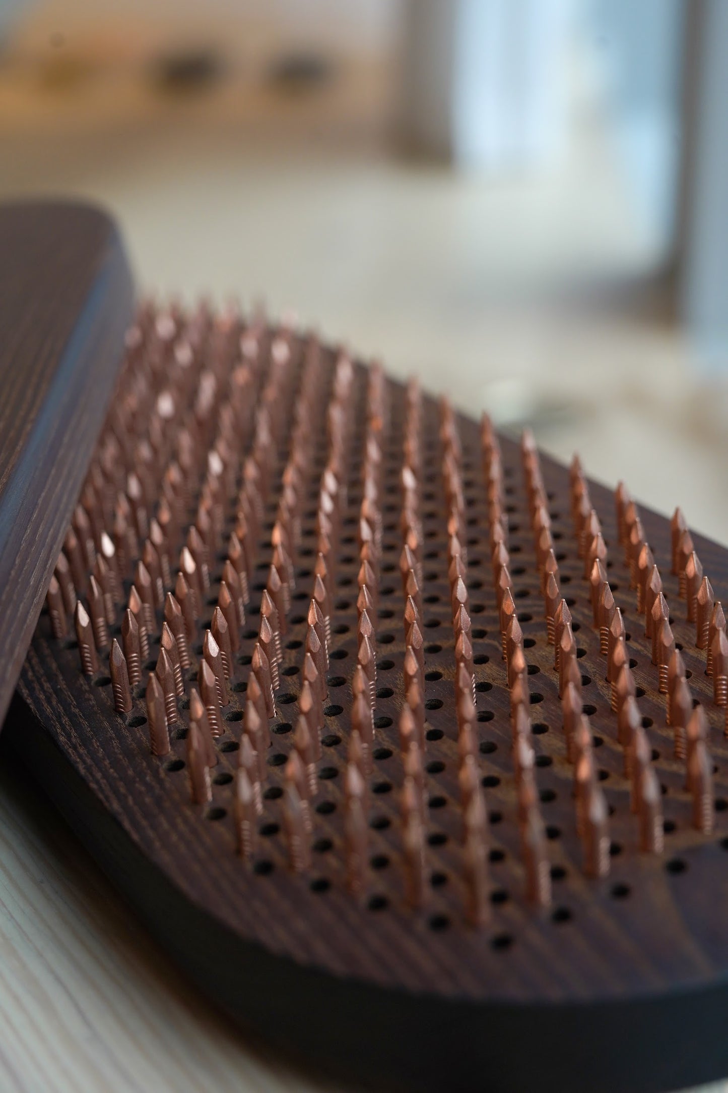 Natürliches Thermo-Esche-Sadhu Brett, dynamische Nägel, Akupressurbrett für Anfänger, 8 mm/10 mm/