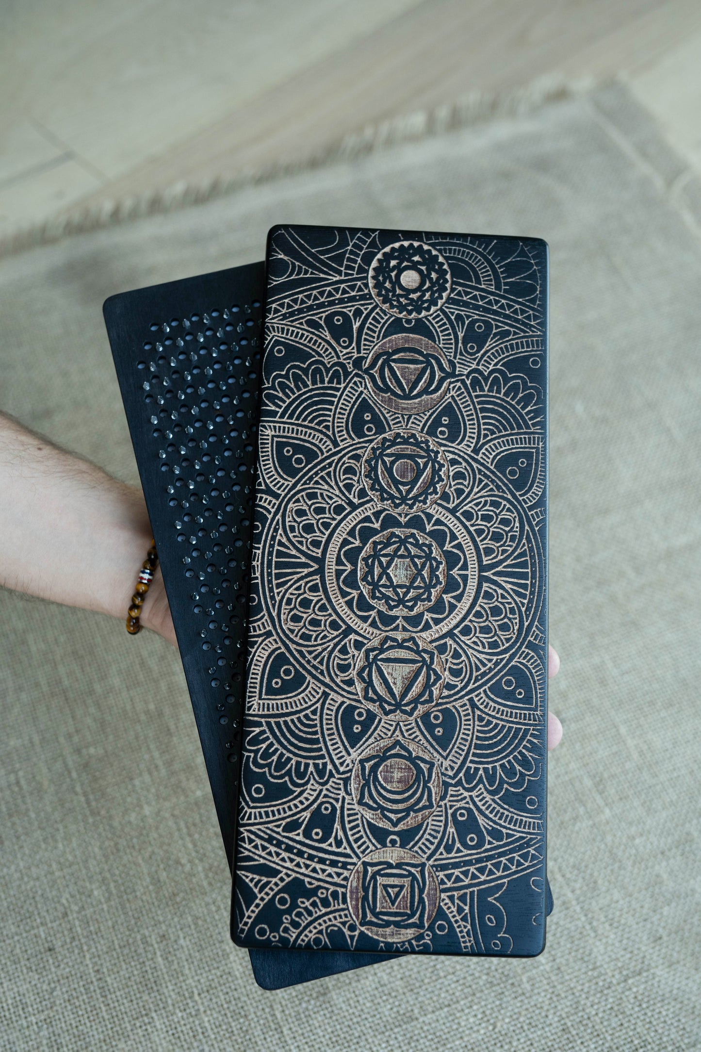 Sadhu Board Yoga board nails standing board accuprecure massage board