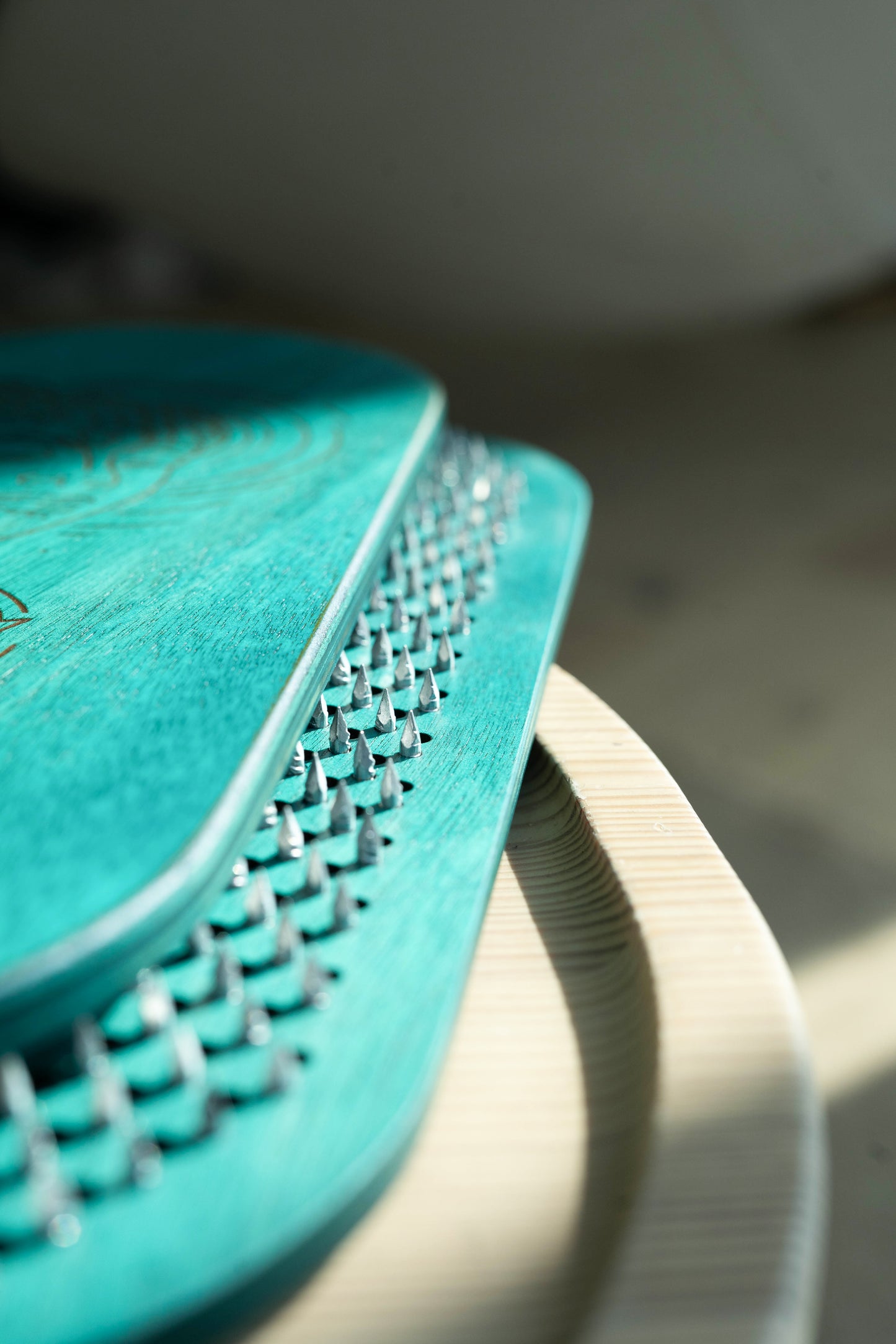 Handgefertigtes Sadhu Brett, Akupressur Sadhu Board aus Holz mit Kupfer- oder verzinkten NĂ€geln, Yogapraxis fĂŒr AnfĂ€nger 8mm, 10mm oder 12mm