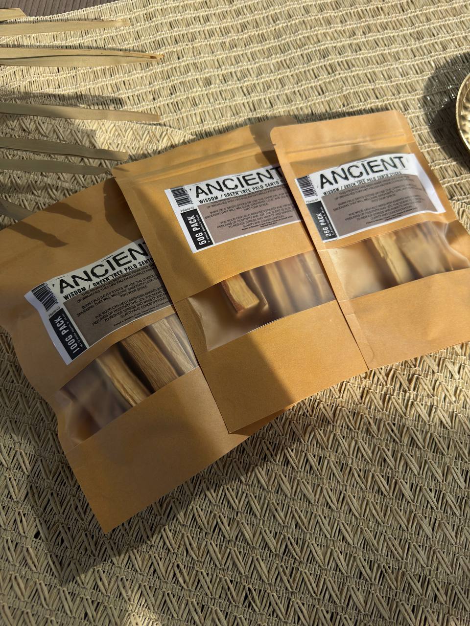 Grünes Palo Santo Räucherholz (10-15 Stück) 100 g