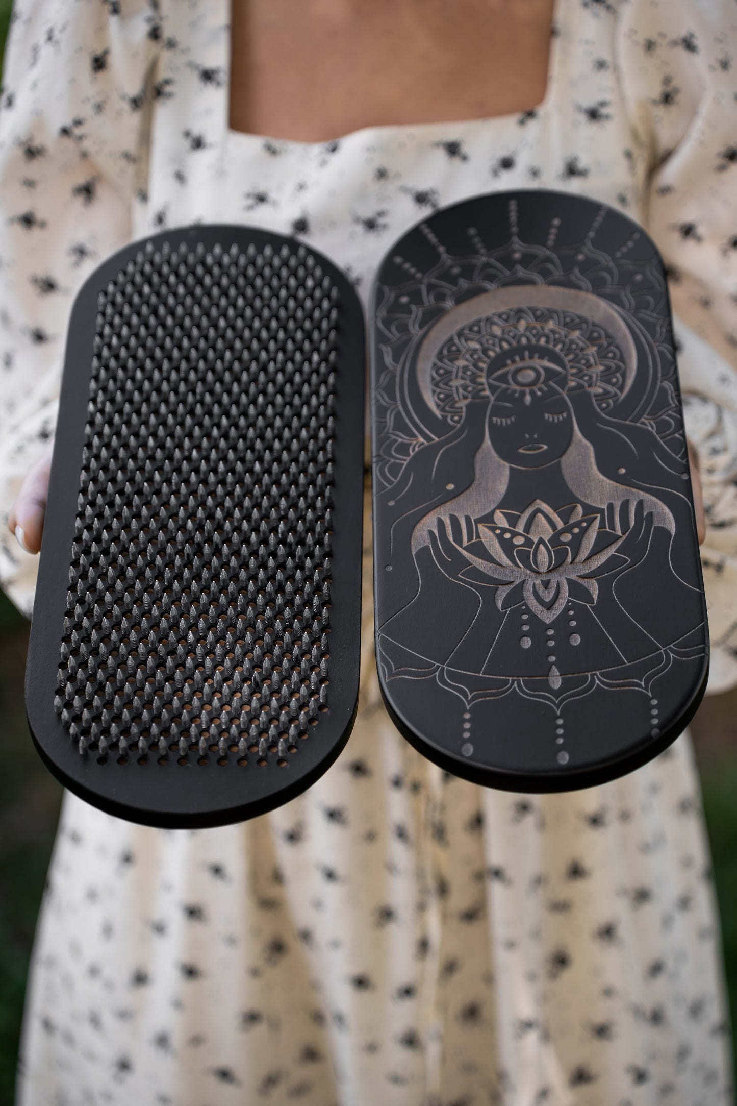 Sadhu Board Yoga board nails standing board accuprecure massage board