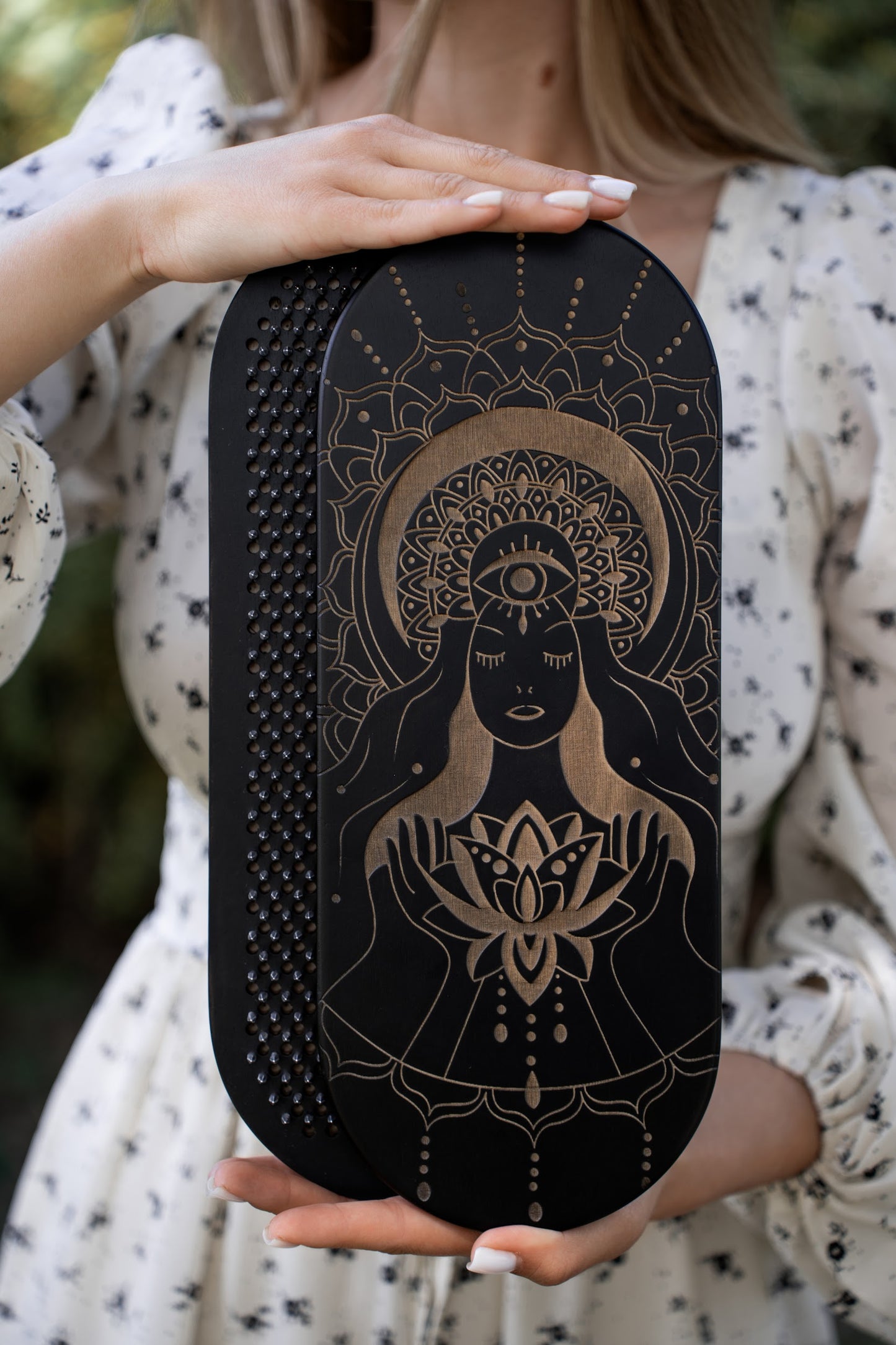 Sadhu Board Yoga board nails standing board accuprecure massage board