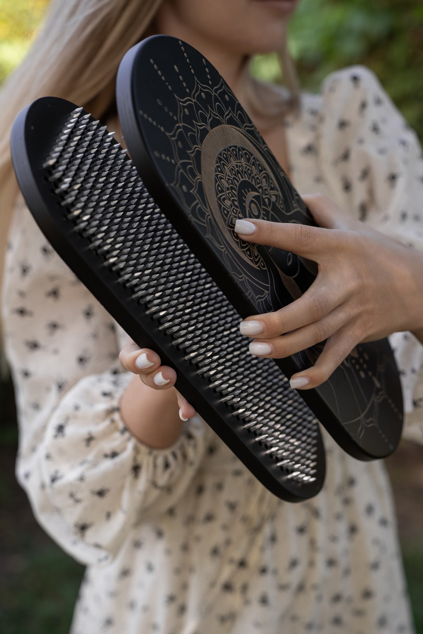 Sadhu Board Yoga board nails standing board accuprecure massage board